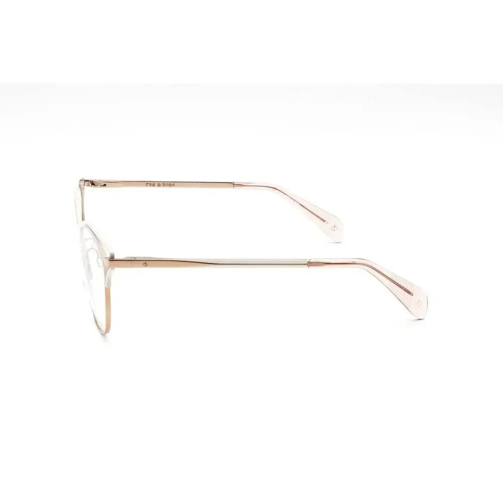 NEW Rag & Bone RNB3019 BQB cream and gold glasses